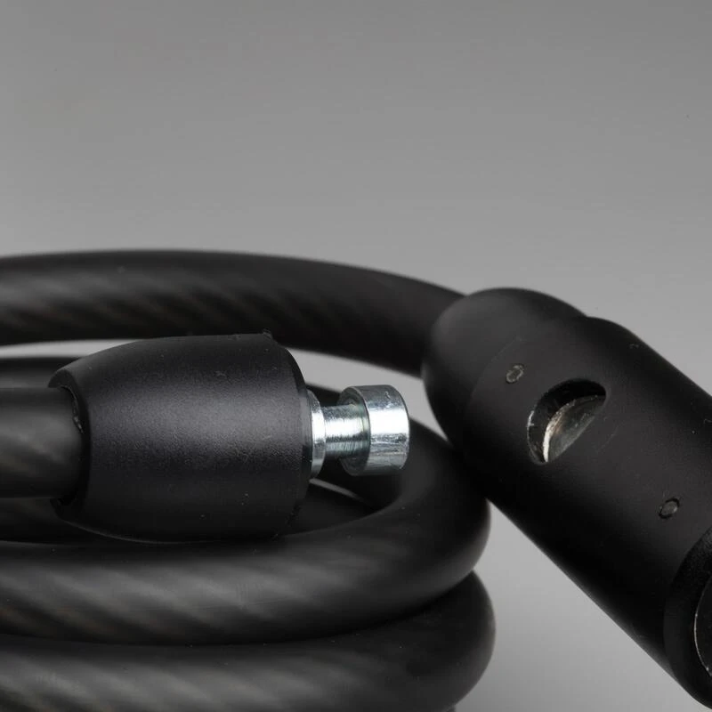 ANTIVOL ACCESSOIRES VELO SPIRALE SERRURE CLE 120 NOIR 5 ANTIVOL ACCESSOIRES VELO SPIRALE SERRURE CLE 120 NOIR – Image 3