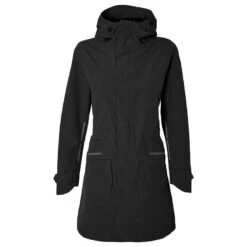 BASIL Parka De Pluie Pour Vélo Mosse Femme Noir