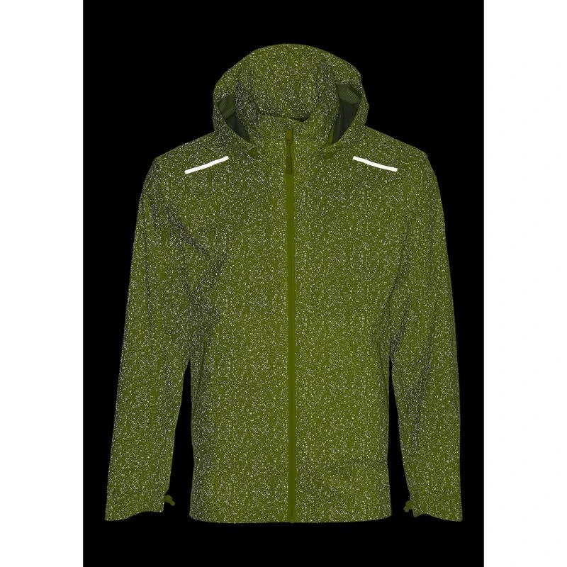 BASIL Veste De Pluie Pour Vélo Hommes Skane HiVis, Jaune Fluo 5 BASIL Veste De Pluie Pour Vélo Hommes Skane HiVis, Jaune Fluo – Image 3