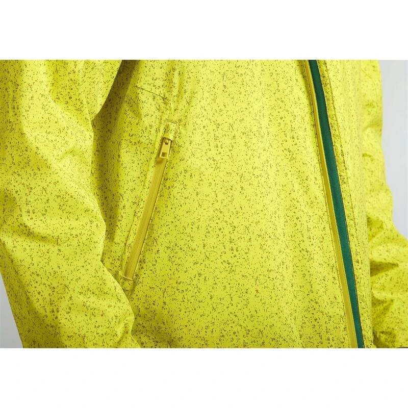 BASIL Veste De Pluie Pour Vélo Hommes Skane HiVis, Jaune Fluo 6 BASIL Veste De Pluie Pour Vélo Hommes Skane HiVis, Jaune Fluo – Image 4