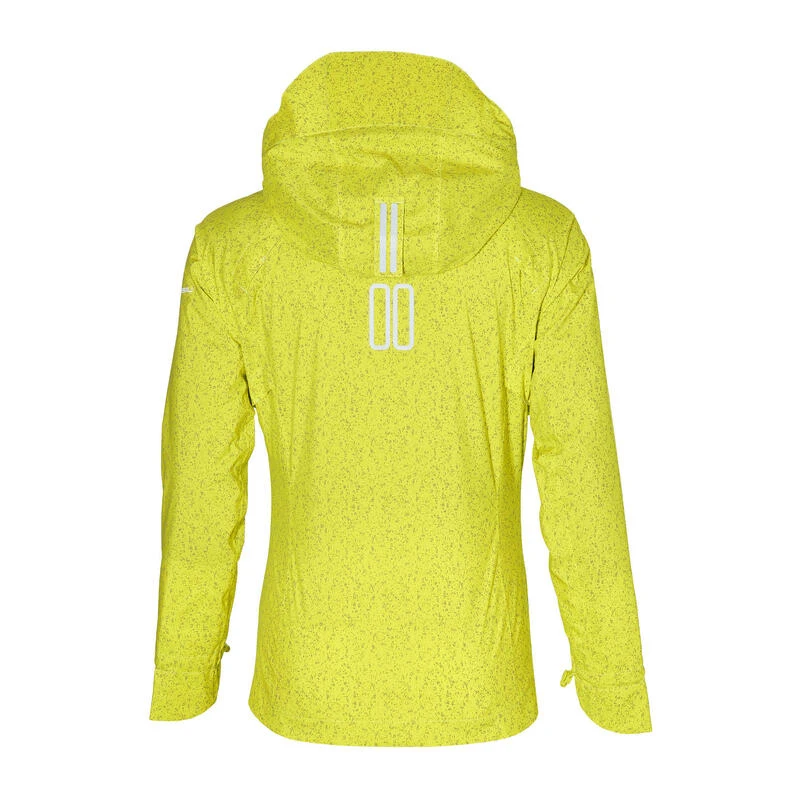 BASIL Veste De Pluie Pour Vélo Skane HiVis, Jaune Fluo 6 BASIL Veste De Pluie Pour Vélo Skane HiVis, Jaune Fluo – Image 4