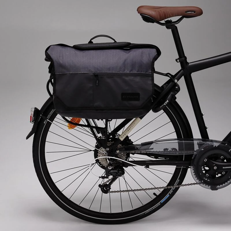 BESACE VELO 500 1X15L NOIR 5 BESACE VELO 500 1X15L NOIR – Image 3