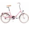 Capri Bambina Rose Vélo De Ville Pliable 2 Capri Bambina Rose Vélo De Ville Pliable -Vélotaf Magasin capri bambina rose velo de ville pliable