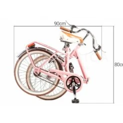 Capri Bambina Rose Vélo De Ville Pliable 10 Capri Bambina Rose Vélo De Ville Pliable -Vélotaf Magasin capri bambina rose velo de ville pliable 2