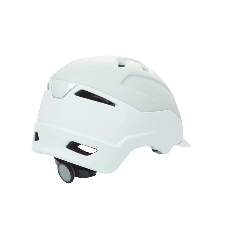 CASQUE DE VILLE POUR VÉLOS ÉLECTRIQUES E-CITY BLANC 4 CASQUE DE VILLE POUR VÉLOS ÉLECTRIQUES E-CITY BLANC – Image 2