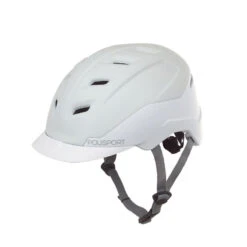 CASQUE DE VILLE POUR VÉLOS ÉLECTRIQUES E-CITY BLANC