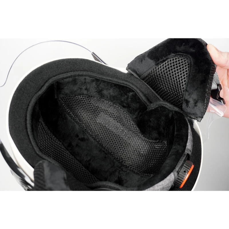 Casque LED H.30 Vision Kaki Avec Visière Pour Vélo, Trottinette 8 Casque LED H.30 Vision Kaki Avec Visière Pour Vélo, Trottinette – Image 6