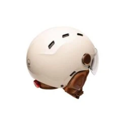 Casque Urbain Jet Cadence Crème Avec Visière 10 Casque Urbain Jet Cadence Crème Avec Visière -Vélotaf Magasin casque urbain jet cadence creme avec visiere 2