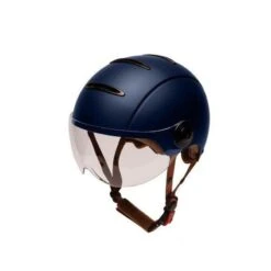 Casque Urbain Jet Tandem Bleu Mat Avec Visière 11 Casque Urbain Jet Tandem Bleu Mat Avec Visière -Vélotaf Magasin casque urbain jet tandem bleu mat avec visiere 2