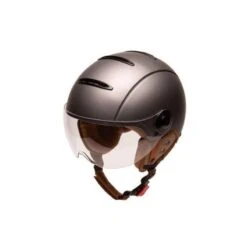 Casque Urbain Jet Tandem Titan Mat Avec Visière
