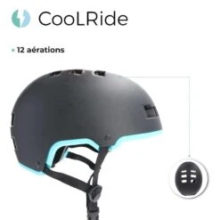 Casque Vélo Adulte 54-58 Cm Multisport Noir/Bleu 12 Casque Vélo Adulte 54-58 Cm Multisport Noir/Bleu -Vélotaf Magasin casque velo adulte 54 58 cm multisport noirbleu 4