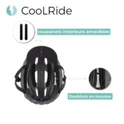 Casque Vélo Adulte Avec LED 52-58 Cm Multisport Noir Avec Visère Intégrée 12 Casque Vélo Adulte Avec LED 52-58 Cm Multisport Noir Avec Visère Intégrée -Vélotaf Magasin casque velo adulte avec led 52 58 cm multisport noir avec visere integree 3