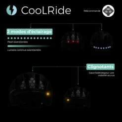 Casque Vélo Adulte Avec LED 52-58 Cm Multisport Noir Avec Visère Intégrée 15 Casque Vélo Adulte Avec LED 52-58 Cm Multisport Noir Avec Visère Intégrée -Vélotaf Magasin casque velo adulte avec led 52 58 cm multisport noir avec visere integree 6