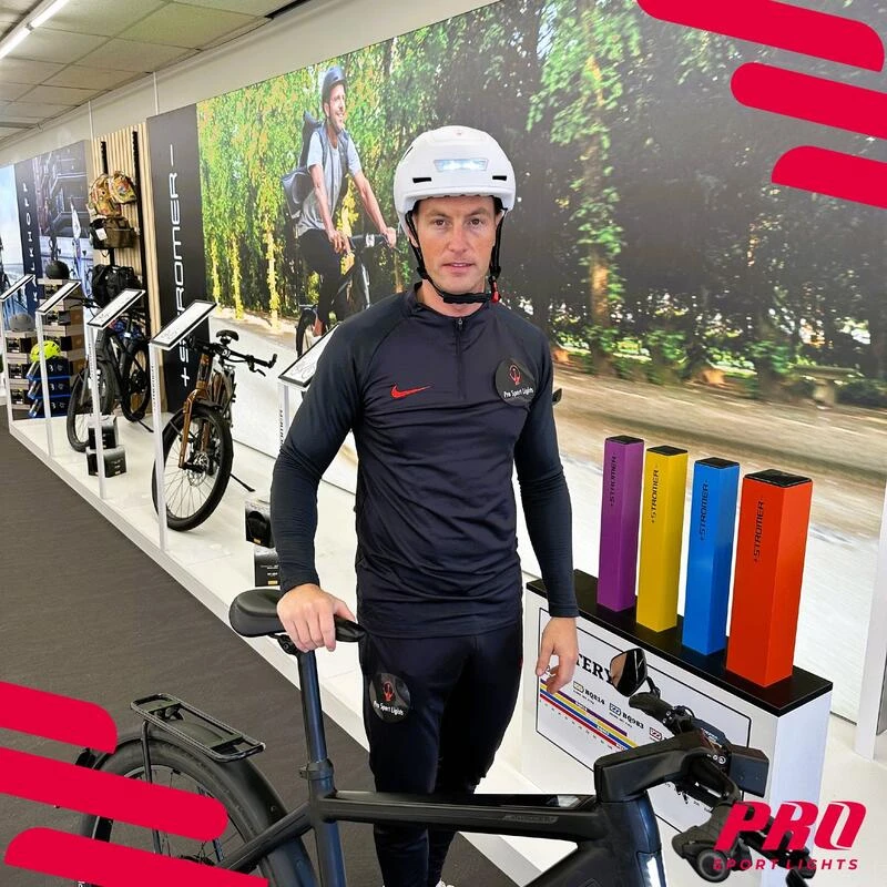 Casque Vélo Speed Vélo électrique NTA 8776 - Medium - Blanc 4 Casque Vélo Speed Vélo électrique NTA 8776 - Medium - Blanc – Image 2