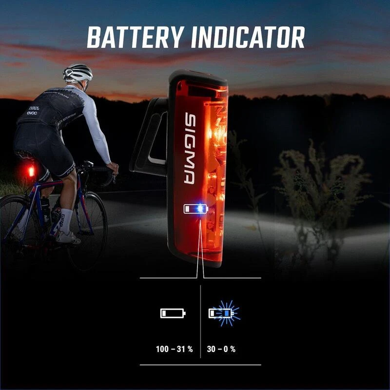 SIGMA SPORT Feu Arrière Blaze Flash Usb Tige De Selle 4 SIGMA SPORT Feu Arrière Blaze Flash Usb Tige De Selle – Image 2