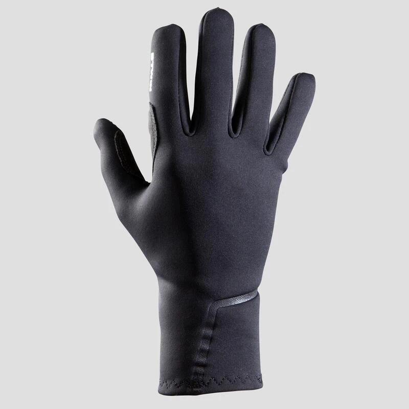 GANTS DE VELO 500 MI-SAISON NOIR 4 GANTS DE VELO 500 MI-SAISON NOIR – Image 2