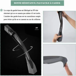 ROCKBROS Garde-boue De Vélo Garde-Boue VTT Avant Et Arrière Réglable En PP -Vélotaf Magasin garde boue de velo garde boue vtt avant et arriere reglable en pp 2