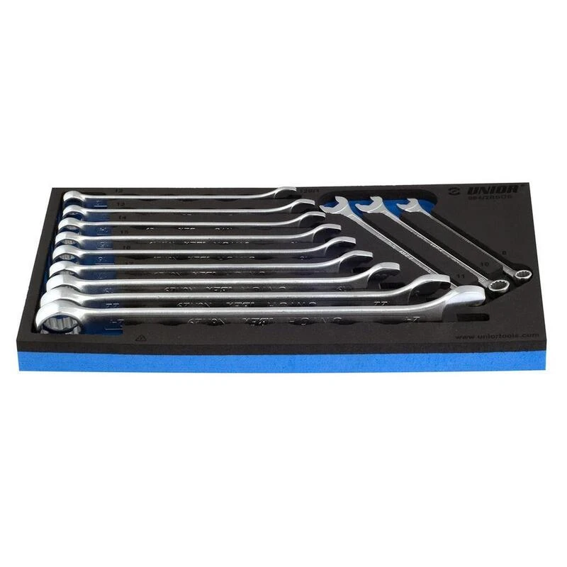 Unior Jeu De Cles Forgees Mixtes - 8-24 Mm / 12 Pcs - 1.7 Kg - 1/3 3 Unior Jeu De Cles Forgees Mixtes - 8-24 Mm / 12 Pcs - 1.7 Kg - 1/3