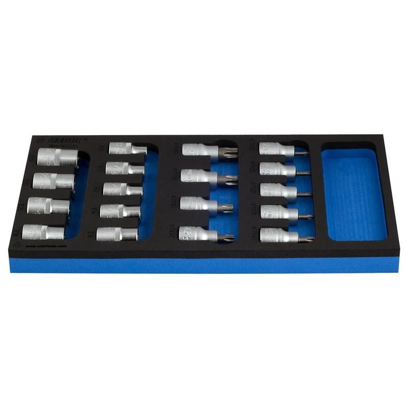 Unior Jeu De Douilles 192/2tx +191/1 - 18 Pcs - 1.5 Kg - 1/3 3 Unior Jeu De Douilles 192/2tx +191/1 - 18 Pcs - 1.5 Kg - 1/3