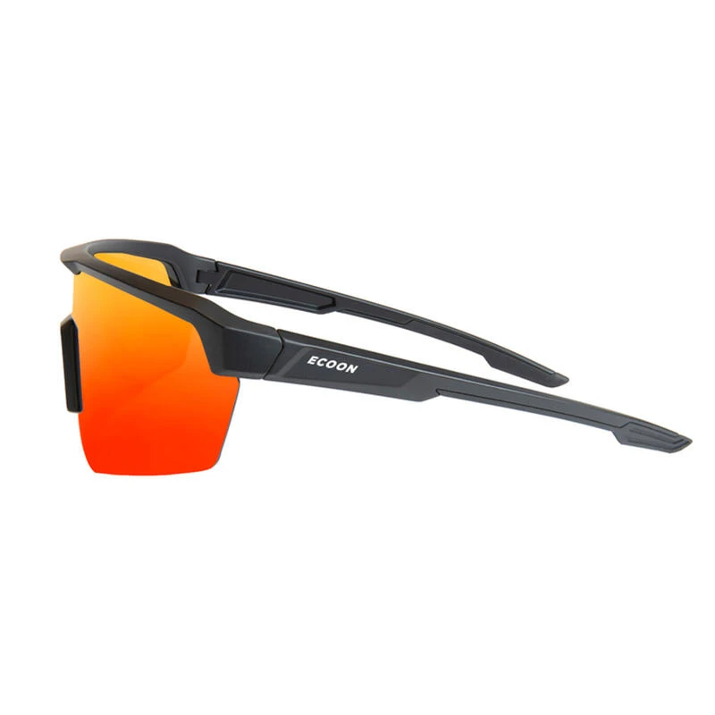 Lunettes De Soleil De Cyclisme Unisexe ECOON Mortirolo Verre Revo Rouge 5 Lunettes De Soleil De Cyclisme Unisexe ECOON Mortirolo Verre Revo Rouge – Image 3