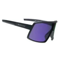 Lunettes De Soleil De Sport KHARDUNG Noir Mat, CX VIOLET - Cat.3 - MUNDAKA