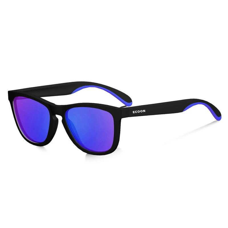 Lunettes De Soleil Sport Casual Unisexe ECOON Roma Noir Et Verres Fumés 3 Lunettes De Soleil Sport Casual Unisexe ECOON Roma Noir Et Verres Fumés