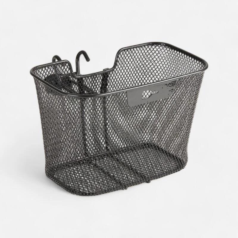 BTWIN Panier Avant Vélo Enfant 20 Et 24 Pouces Amovible Noir 3 BTWIN Panier Avant Vélo Enfant 20 Et 24 Pouces Amovible Noir