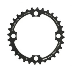 PLATEAU Diam 104 32 Dents 4 Branches INTEMEDIAIRE CHINOOK 10/11V Noir Mat