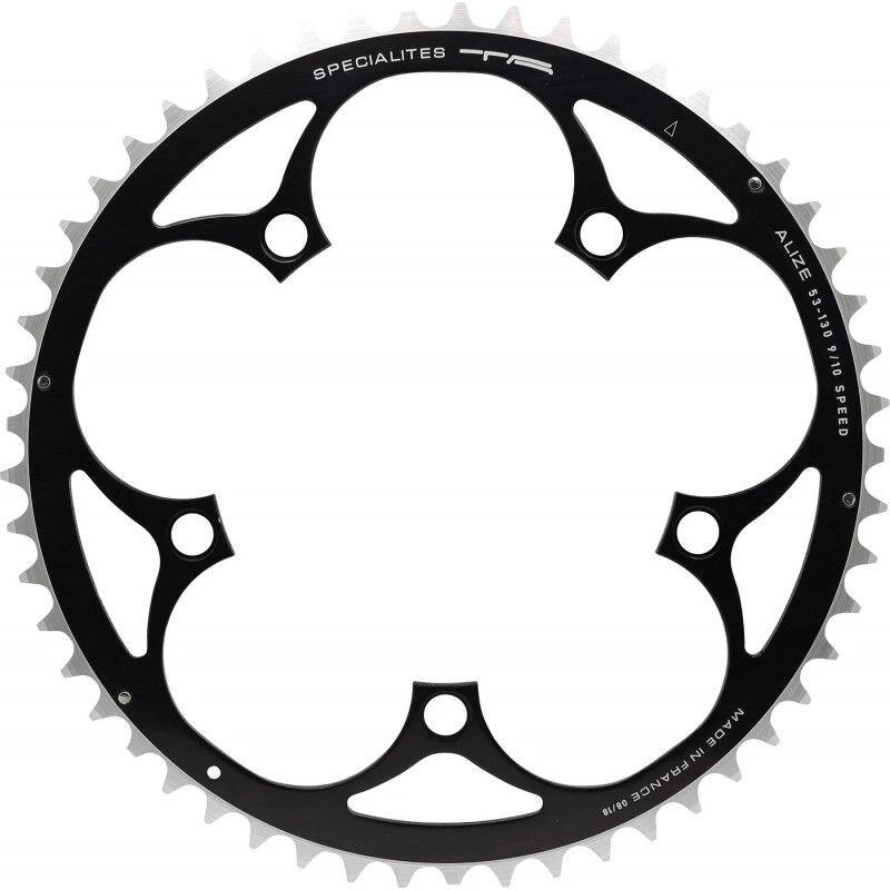 PLATEAU Diam 130 50 Dents 5 Branches ALIZE EXTERIEUR 9/10V Noir 3 PLATEAU Diam 130 50 Dents 5 Branches ALIZE EXTERIEUR 9/10V Noir