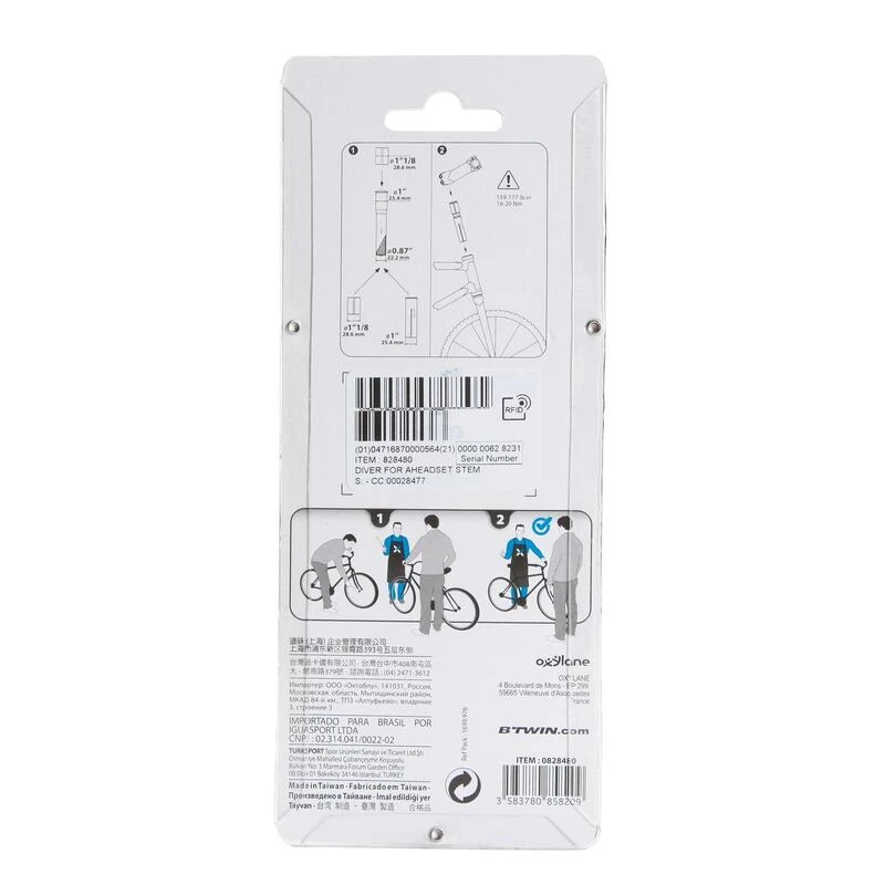 Decathlon PLONGEUR POUR POTENCE AHEADSET 8 Decathlon PLONGEUR POUR POTENCE AHEADSET – Image 6