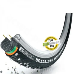 Pneu 700 X 38 Cst C1920 Vtc Platinium Protector Bande Anti-crevaison Eps