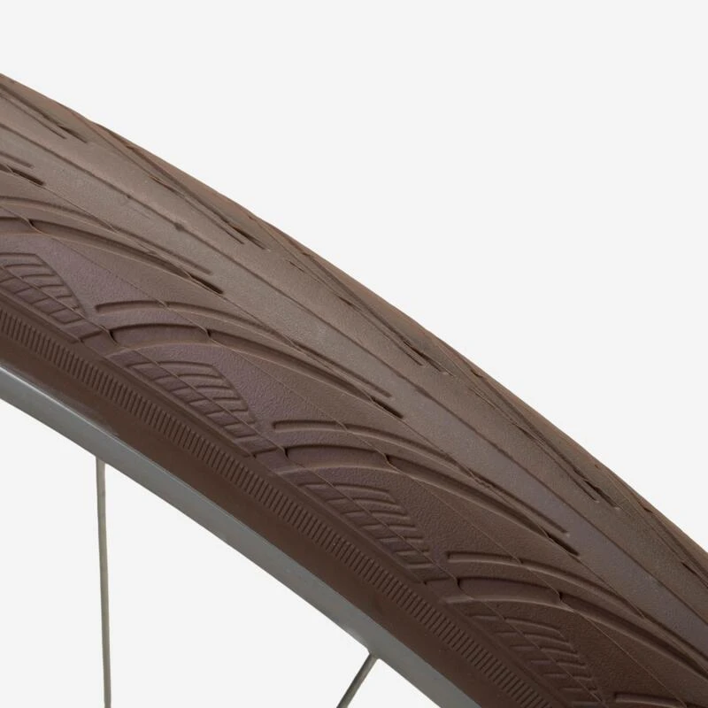 PNEU VELO DE VILLE PROTECT MARRON 700X45 ETRTO 44--622 REFLECTIVE ANTICREVAISON 3 PNEU VELO DE VILLE PROTECT MARRON 700X45 ETRTO 44--622 REFLECTIVE ANTICREVAISON