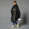 BTWIN PONCHO PLUIE VELO VILLE 100 NOIR 1 BTWIN PONCHO PLUIE VELO VILLE 100 NOIR -Vélotaf Magasin poncho pluie velo ville 100 noir