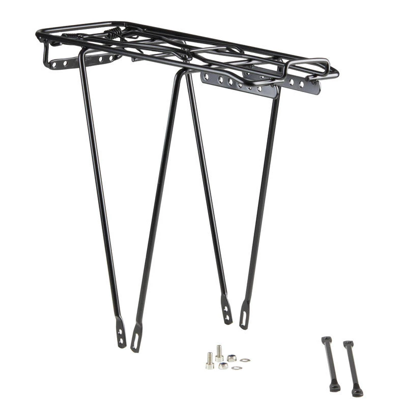 BTWIN Porte Bagage Pour Vélo 24 Pouces Noir 3 BTWIN Porte Bagage Pour Vélo 24 Pouces Noir