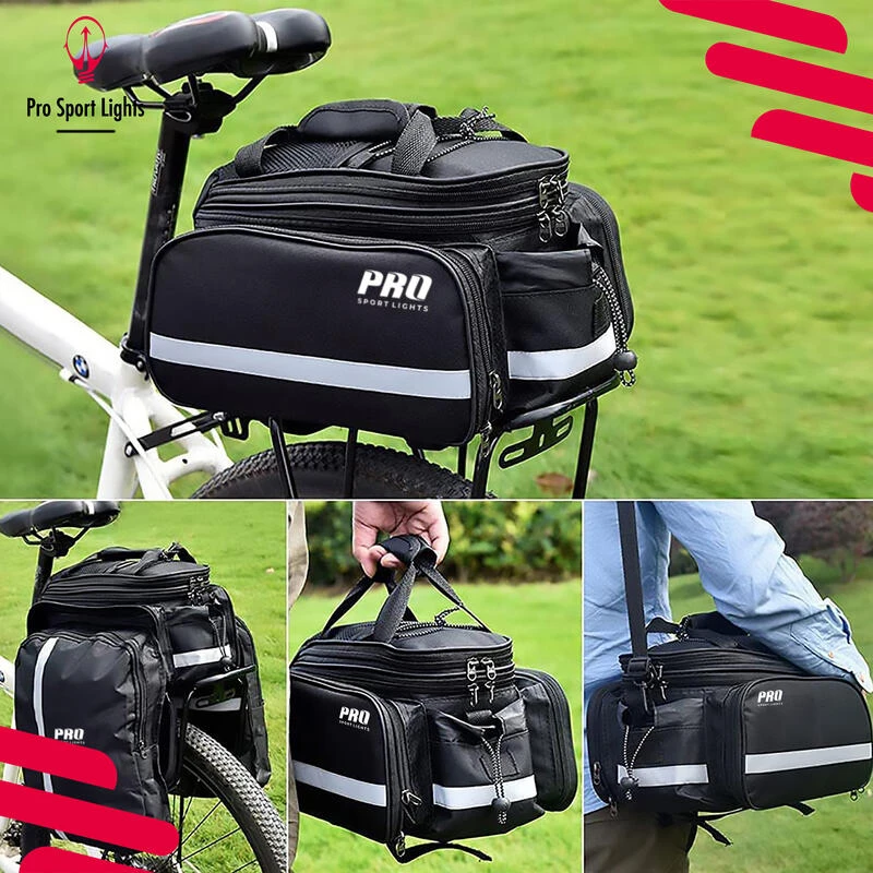 Porte-bagages Arrière - 8 à 20 Litres - Imperméable Avec Housse De Pluie 4 Porte-bagages Arrière - 8 à 20 Litres - Imperméable Avec Housse De Pluie – Image 2