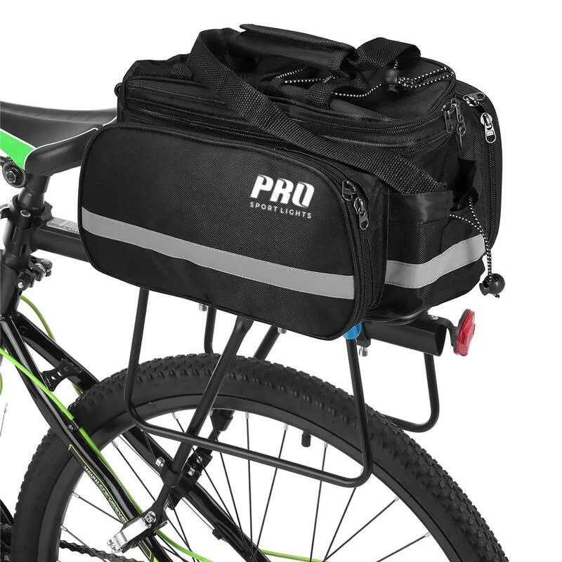 Porte-bagages Arrière - 8 à 20 Litres - Imperméable Avec Housse De Pluie 3 Porte-bagages Arrière - 8 à 20 Litres - Imperméable Avec Housse De Pluie