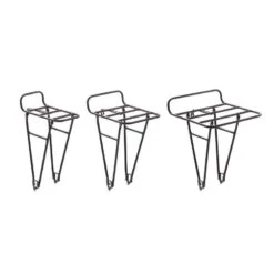 Porte-bagages Avant Commuter Aluminium - Noir -Vélotaf Magasin porte bagages avant commuter aluminium noir 1