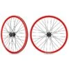 Roue Arriere Fixie Jante Rouge Moyeu Noir Rodi -Vélotaf Magasin roue arriere fixie jante rouge moyeu noir rodi