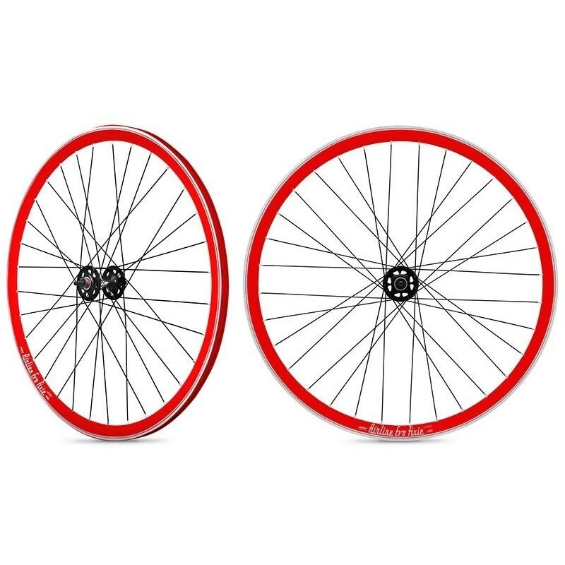 Roue Arriere Fixie Jante Rouge Moyeu Noir Rodi 3 Roue Arriere Fixie Jante Rouge Moyeu Noir Rodi
