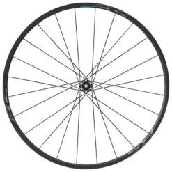 Roue De Vélo Route Disc Centerlock Avant Axe 12-100mm Shimano RS370 Tubeless