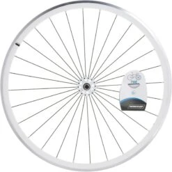 ROUE FIXIE 700 BLANC AVANT -Vélotaf Magasin roue fixie 700 blanc avant 3