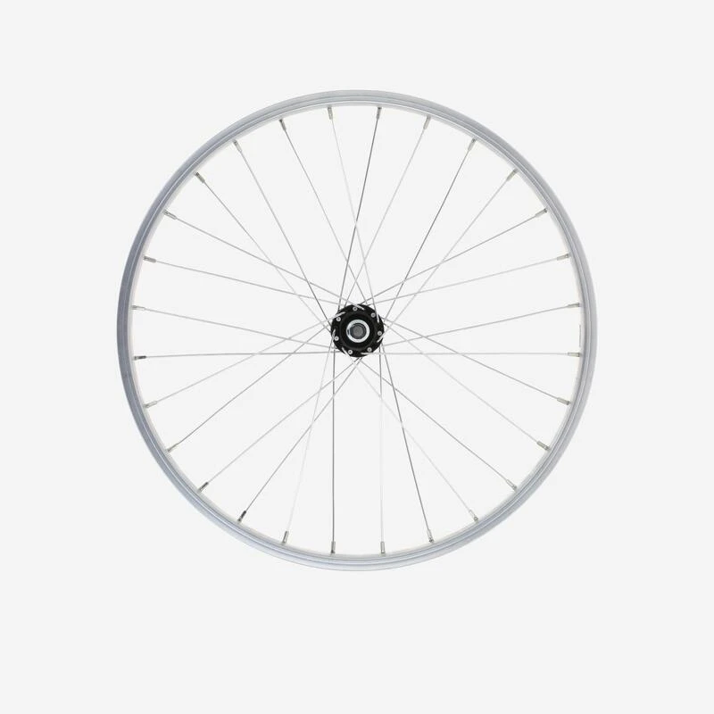 BTWIN Roue Vélo Enfant 20 Pouces Avant Simple Paroi Argent 3 BTWIN Roue Vélo Enfant 20 Pouces Avant Simple Paroi Argent