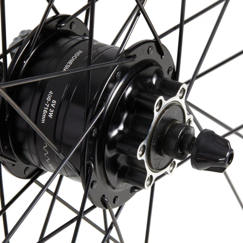 ROUE VILLE 28 Avant Dynamo Disc Six Trous Ou Freins Patins 4 ROUE VILLE 28 Avant Dynamo Disc Six Trous Ou Freins Patins – Image 2