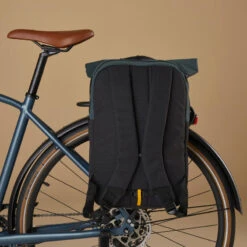 SAC A DOS VELO POUR PORTE BAGAGES DOUBLE 27 LITRES 15 SAC A DOS VELO POUR PORTE BAGAGES DOUBLE 27 LITRES -Vélotaf Magasin sac a dos velo pour porte bagages double 27 litres 3