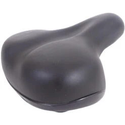 Edge Selle De Vélo City Soft Avec Sangle De Selle - Noir