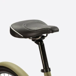 Selle Et Poignées En Cuir Pleine Fleur 'George' -Vélotaf Magasin selle et poignees en cuir pleine fleur george 2