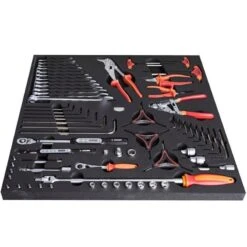 Unior Set Sos Poignée En T, Clé Torx, Pince - Red - 560 X 570 X 40 Mm / 68 Pcs - 6 Kg