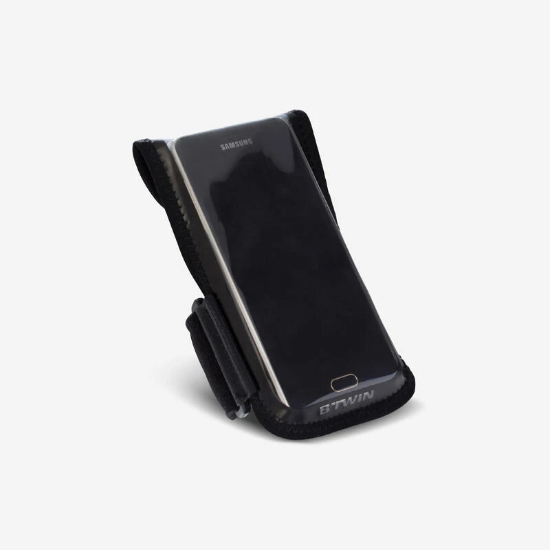 BTWIN Support Vélo Smartphone 500 Noir 3 BTWIN Support Vélo Smartphone 500 Noir