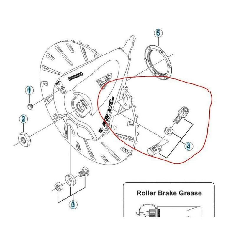 Tendeur Cable Frein NEXUS SHIMANO BR-IM81-F ETC Y8JT98010 3 Tendeur Cable Frein NEXUS SHIMANO BR-IM81-F ETC Y8JT98010
