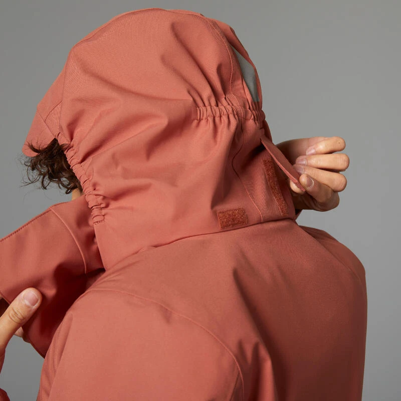 BTWIN VESTE PLUIE CHAUDE VELO VILLE VISIBILITE NUIT 540 FEMME TERRA COTTA 8 BTWIN VESTE PLUIE CHAUDE VELO VILLE VISIBILITE NUIT 540 FEMME TERRA COTTA – Image 6